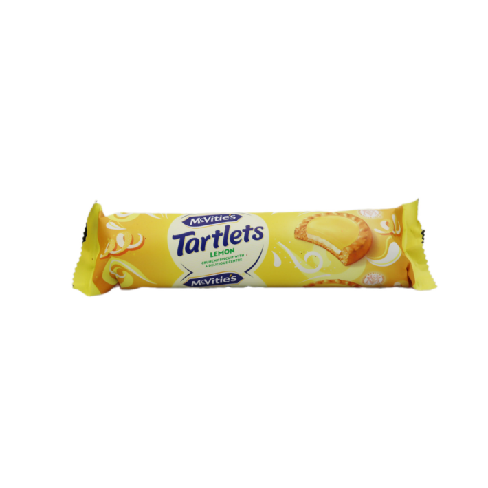 ПЕЧЕНЬЕ MCVITIE’S TARTLETS ЛИМОННОЕ С МОЛОЧНЫМ КРЕМОМ 100ГР