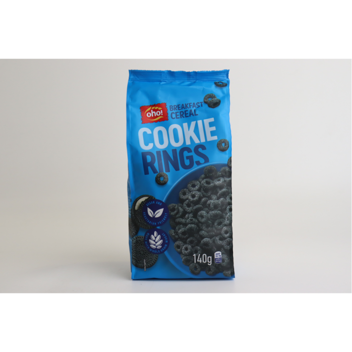 СУХИЕ ЗАВТРАКИ COOKIE RINGS 150ГР