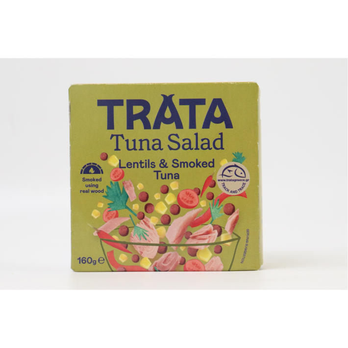 Салат Trata с чечевиц тунцом 160 г