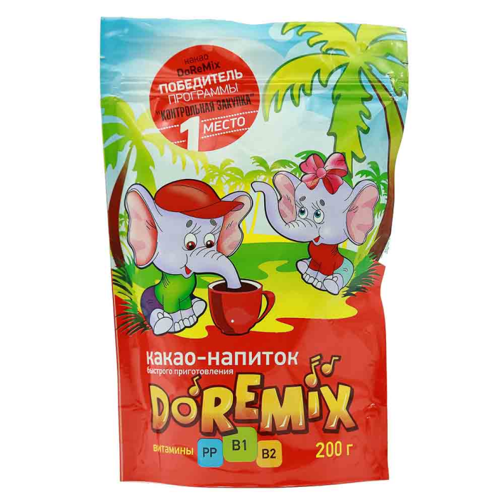 Какао Doremix zip 200 г