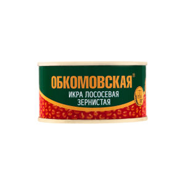 Икра Обкомовская лососевая 140 г