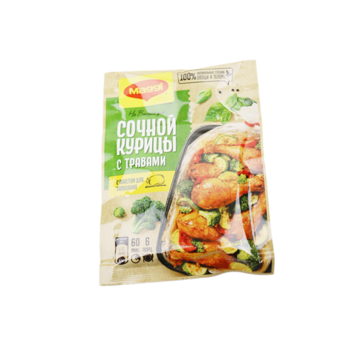 Магги на второе сочная курица с зеленью 30 г