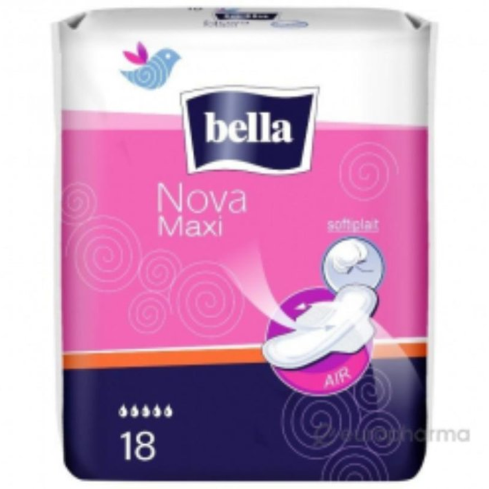 ПРОКЛАДКИ ГИГИЕН BELLA NOVA MAXI ЭКОНОМИЯ 18ШТ