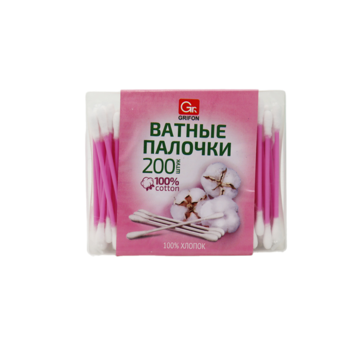 ПАЛОЧКИ ВАТНЫЕ BIO 200ШТ
