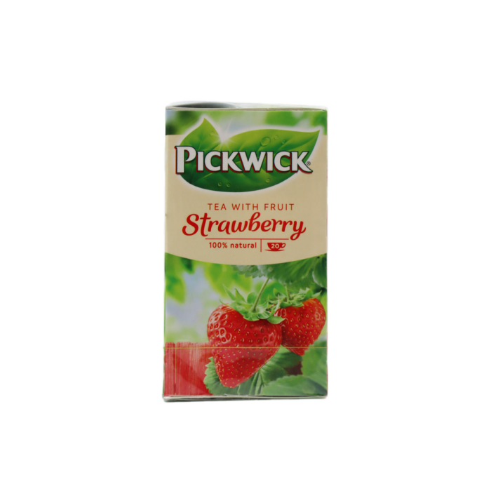 ЧАЙ ЧЕРНЫЙ С КЛУБНИКОЙ PICKWICK (20X1.5Г) 30ГР