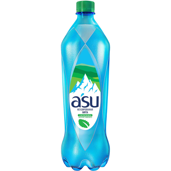 Вода Asu мята 1 л