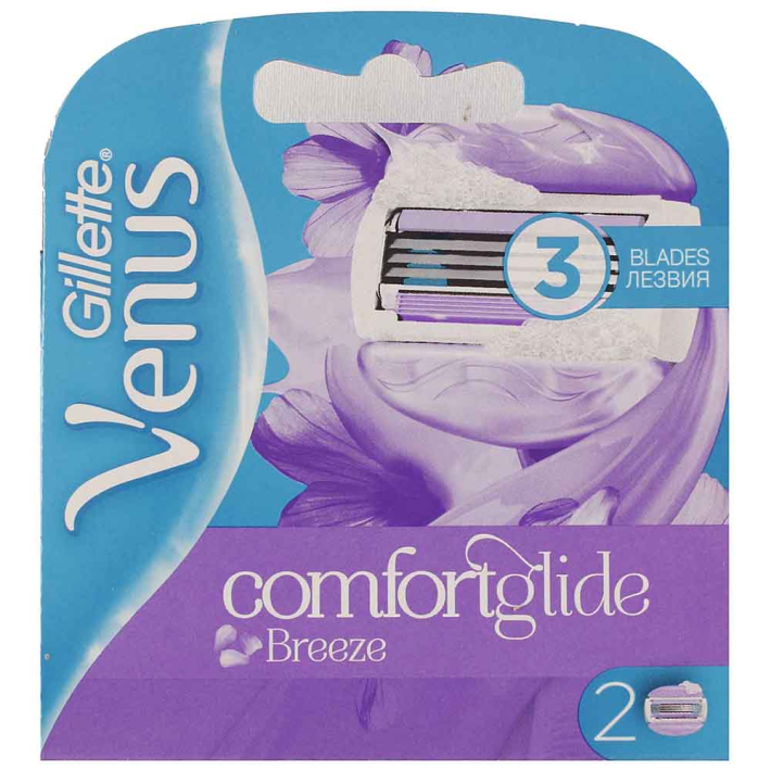 Кассеты женские системные Venus f r breeze 2 шт