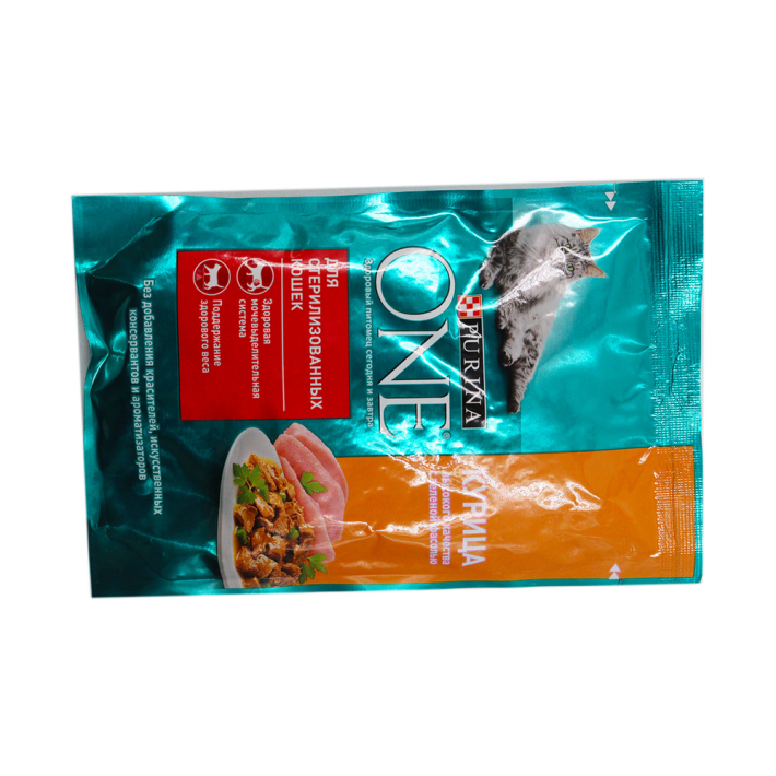 КОРМ ВЛАЖНЫЙ PURINA ONE Д/ДОМ КОШЕК КУРИЦА/ФАСОЛЬ 75ГР