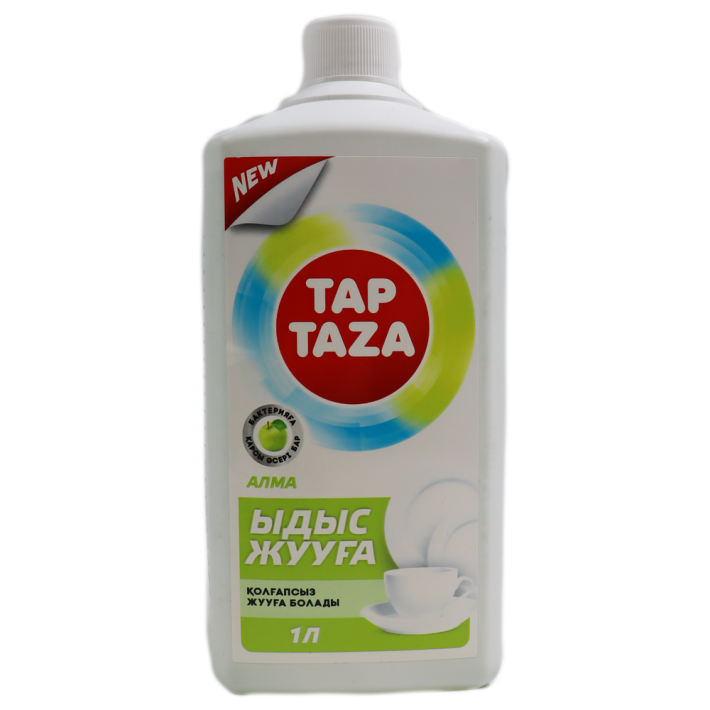 СРЕДСТВО ДЛЯ МЫТЬЯ ПОСУДЫ TAPTAZA ЯБЛ.БЕЗ ДОЗ.ЗАПАСКА 1Л
