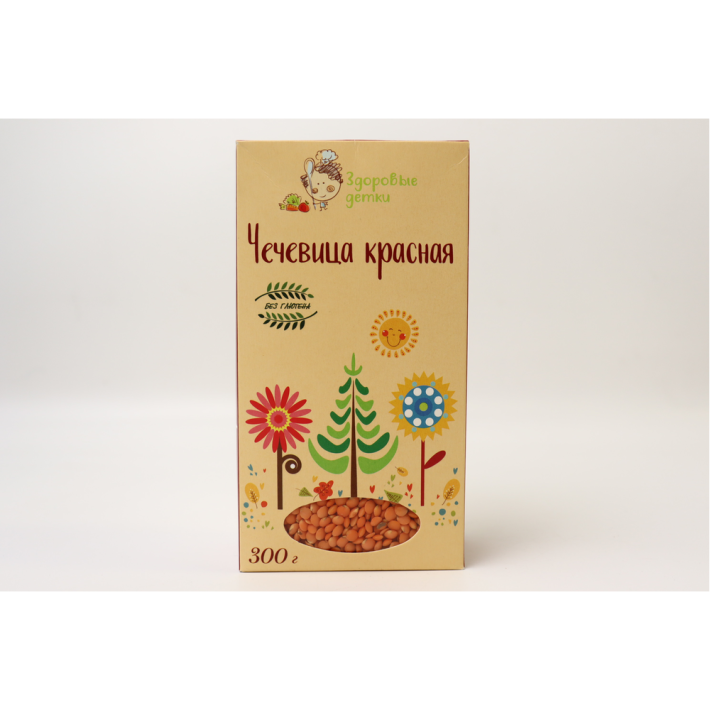 Чечевица Россия красная 300 гр
