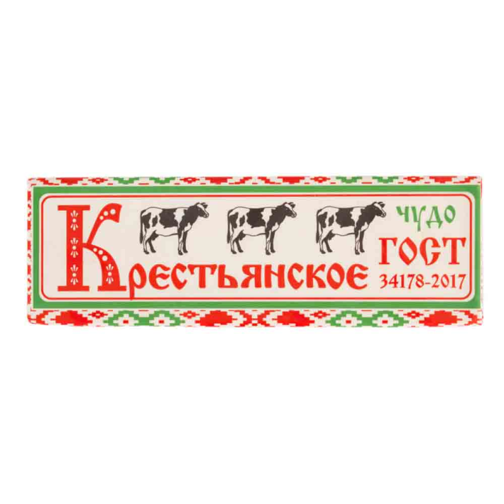 Масло сливочное Крестьянское белорусс традиции 450 г