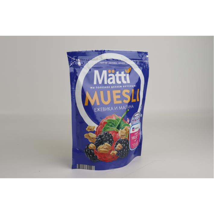 Мюсли Matti doy pack ежевик малина дп 250 г