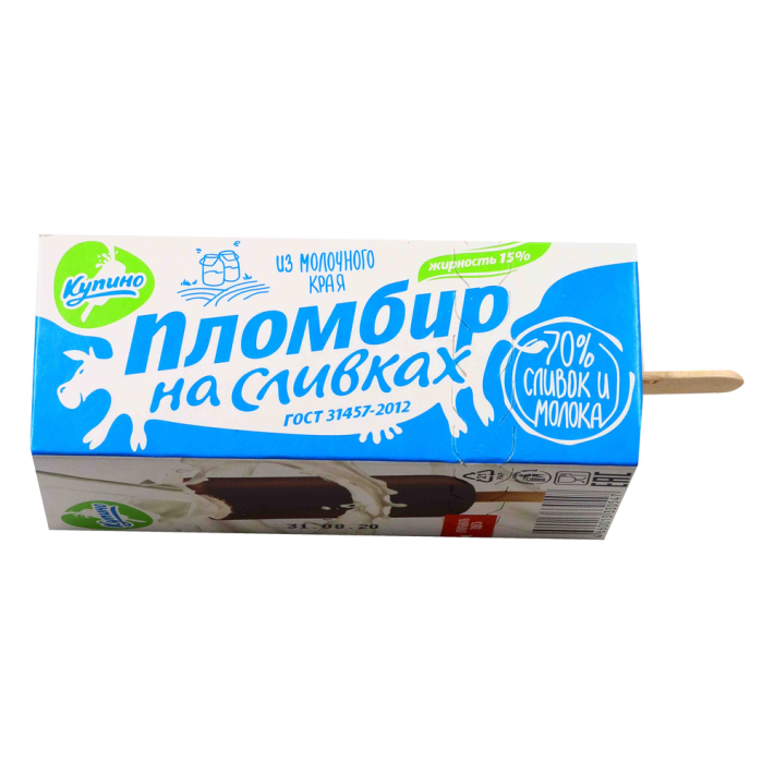 Мороженое Эскимо пломбир на сливках 60 г