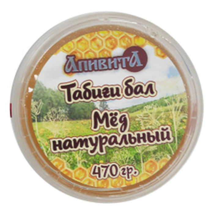 МЕД АПИВИТА НАТУРАЛЬНЫЙ СТЕПНОЙ 470ГР
