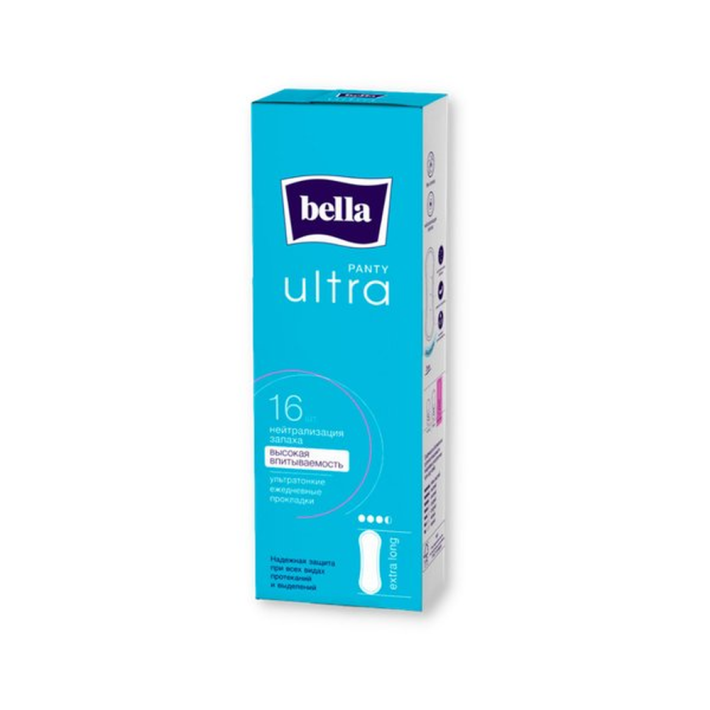 ЕЖЕДНЕВНЫЕ ПРОКЛАДКИ BELLA PANTY ULTRA EXTRA LONG 16ШТ