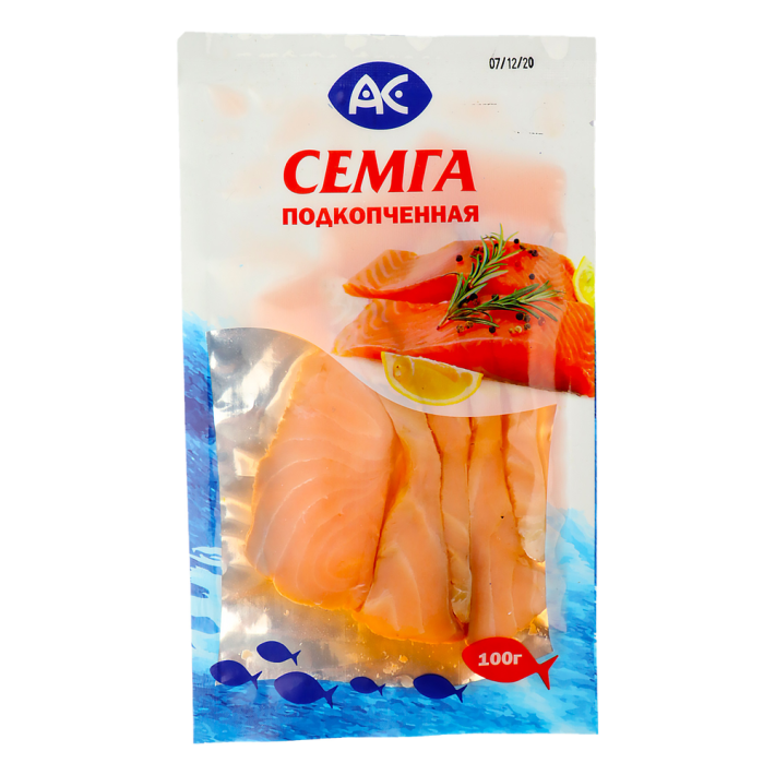 Сёмга холодного копчения 100 г
