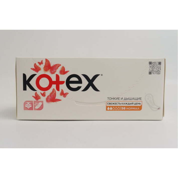 ПРОКЛАДКИ ЕЖЕДНЕВ KOTEX НОРМАЛ 56ШТ/УП