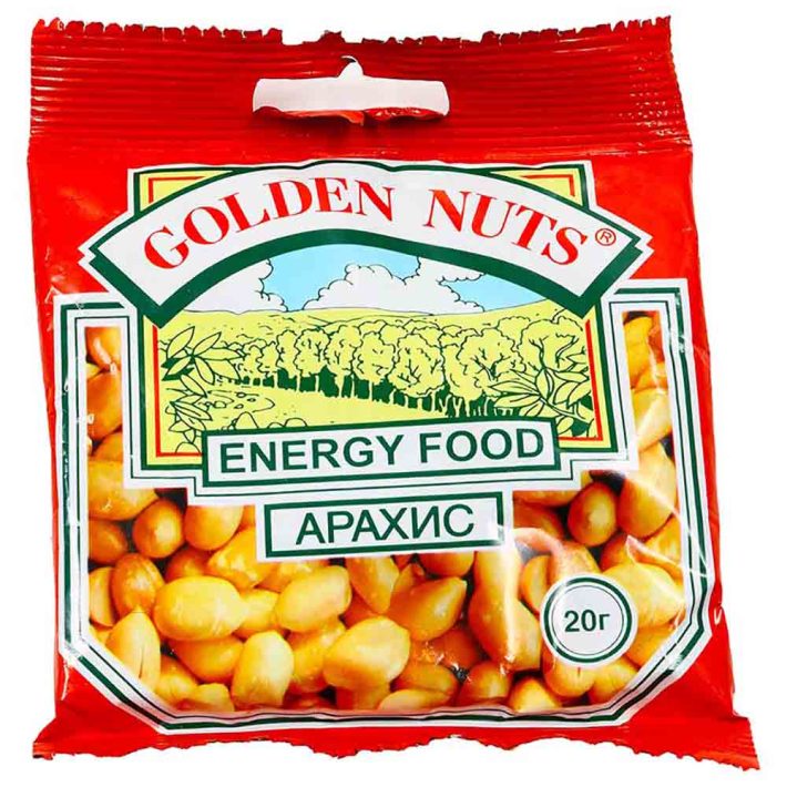 Арахис Golden nuts 20 г