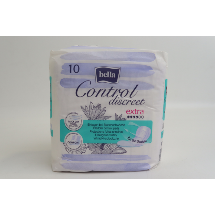 ПРОКЛАДКИ УРОЛОГИЧЕСКИЕ BELLA CONTROL DISCREET EXTRA 10ШТ