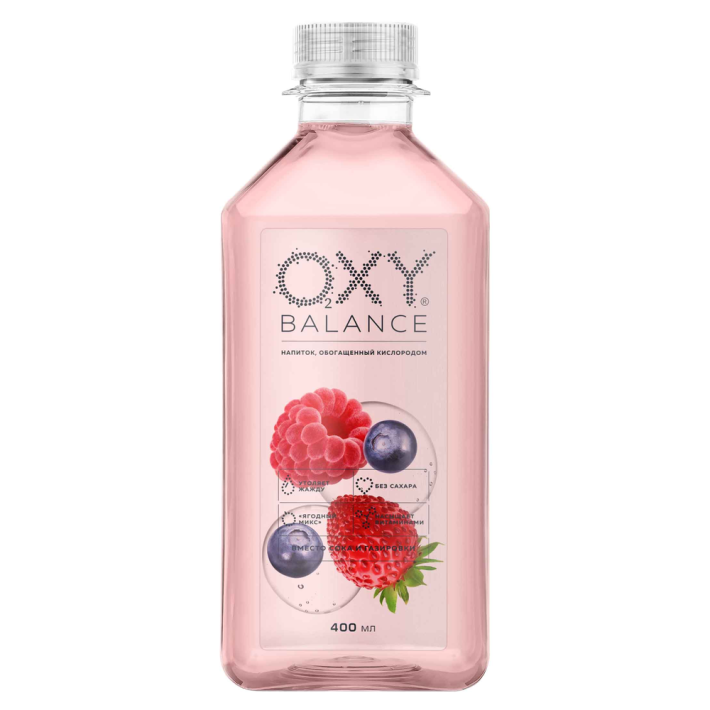 Напиток Oxy Balance ягодный микс 0,4 л