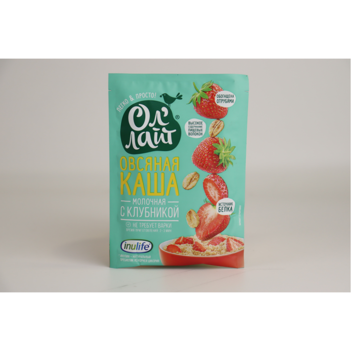 Каша Ол лайт овсянка с клубникой 40 г