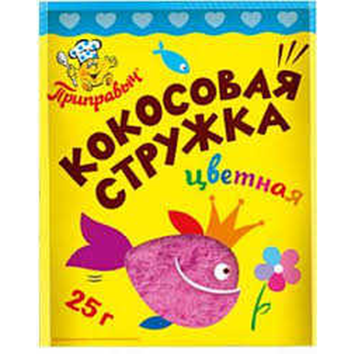 Стружка кокосовая Приправыч конфетти 25 г