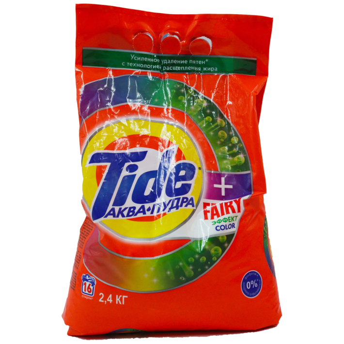 ПОРОШОК TIDE АВТ FAIRY ЭФФЕКТ COLOR 2,4КГ