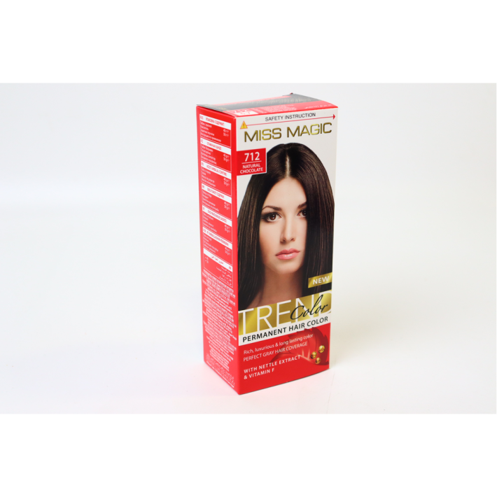 Краска для волос Miss magic натуральный шоколад 90 г 20 шт