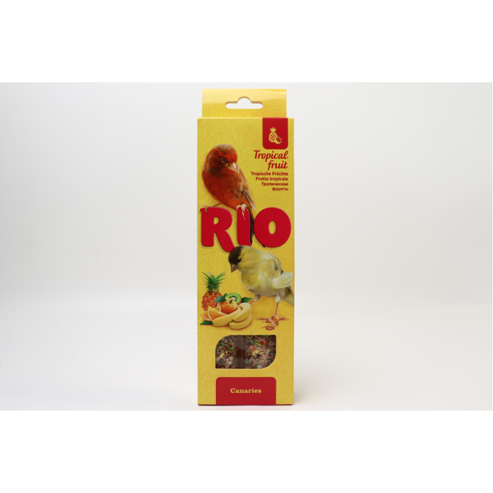 ПАЛОЧКИ Д/КАНАРЕЕК RIO С ТРОПИЧЕСКИМИ ФРУКТАМИ 2Х40ГР