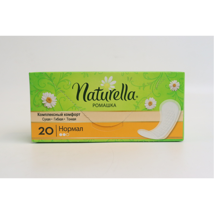 ЕЖЕДНЕВНЫЕ ПРОКЛАДКИ NATURELLA РОМАШКА НОРМАЛ 20ШТ