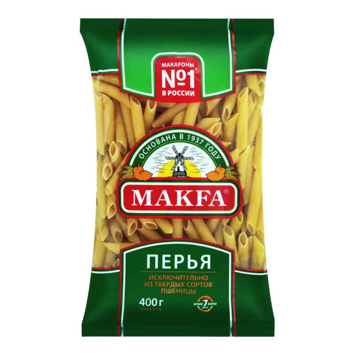 Макароны макфа перья любительские 400 г