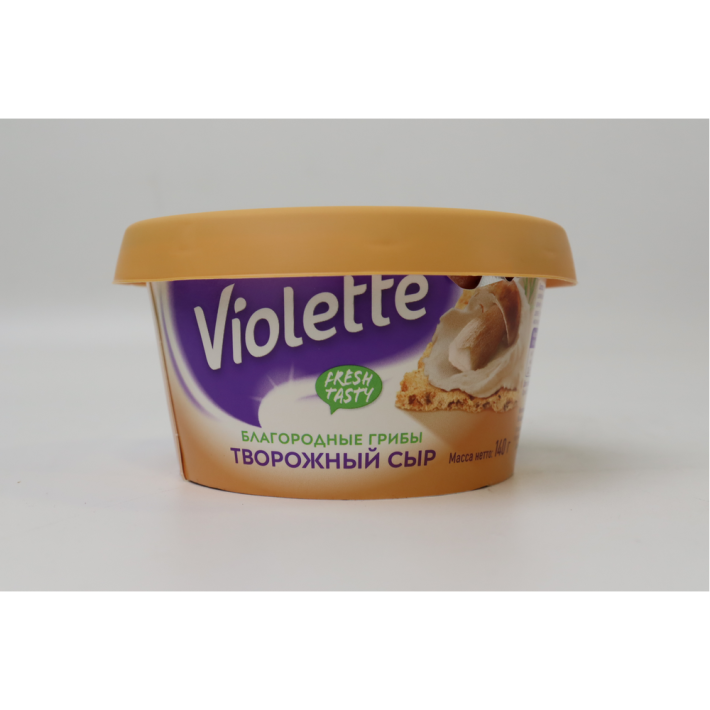 Сыр творожный благородн грибы Violette 140 г