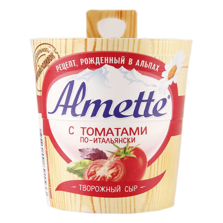 Сыр творожный Almette с томатами по-итальянский 150 г