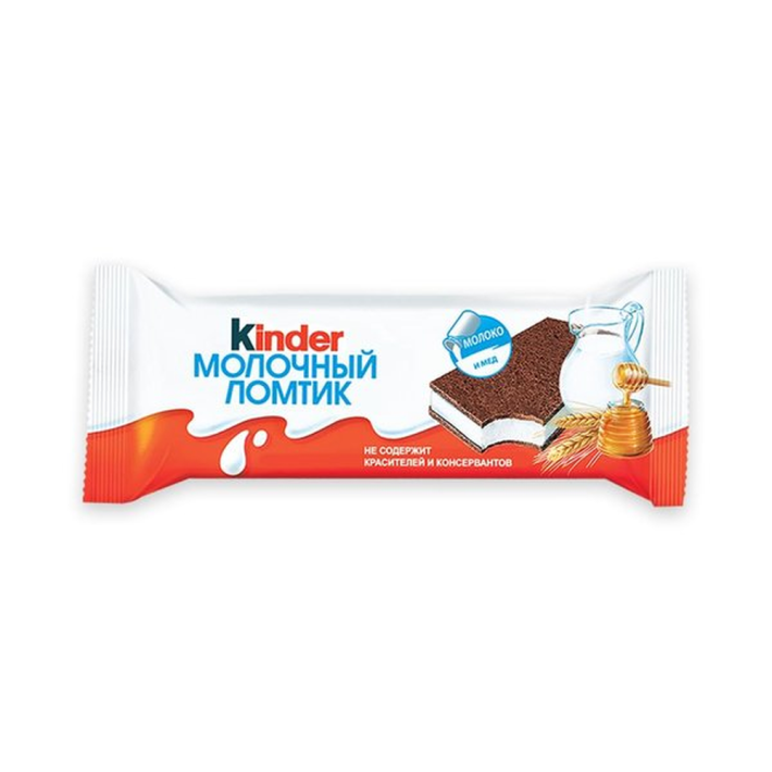 Бисквит Kinder молочный ломтик 28 г