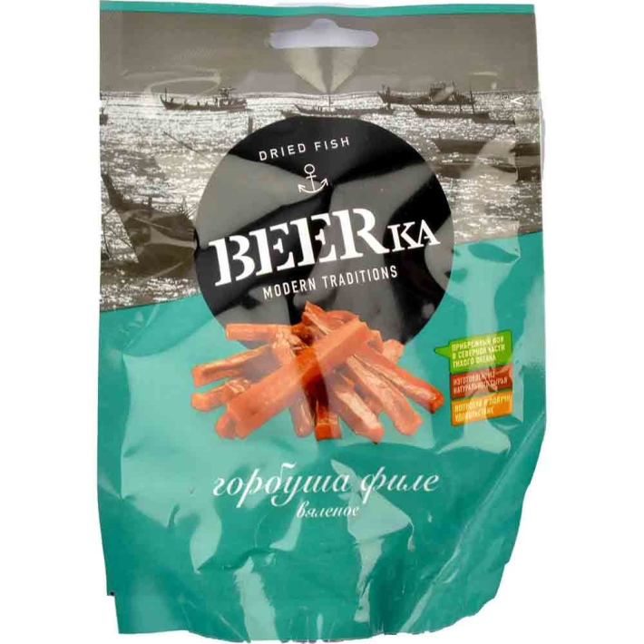 Филе горбуши Beerka вяленое 25 г