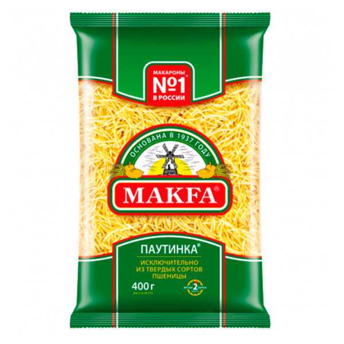 Макароны макфа вермишель 400 г