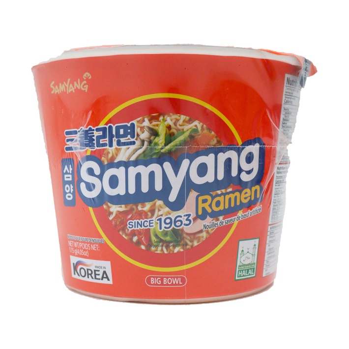 ЛАПША SAMYANG ОРИГИНАЛ SAMYANG BIG BOWL 115ГР