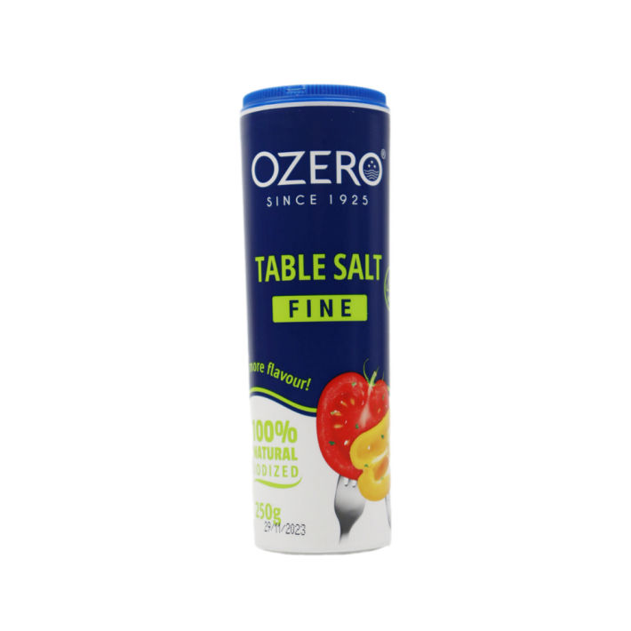 СОЛЬ OZERO ПИЩ, ЙОД. ФАСОВ, ПОМОЛ 0 TABLE SALT В СОЛОНК 250ГР