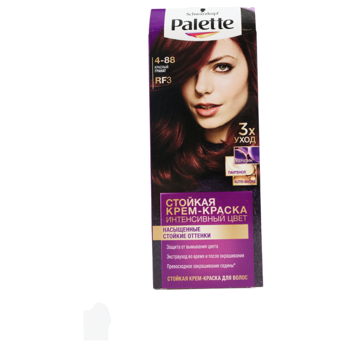 Крем краска Palette rf3 красный гранат
