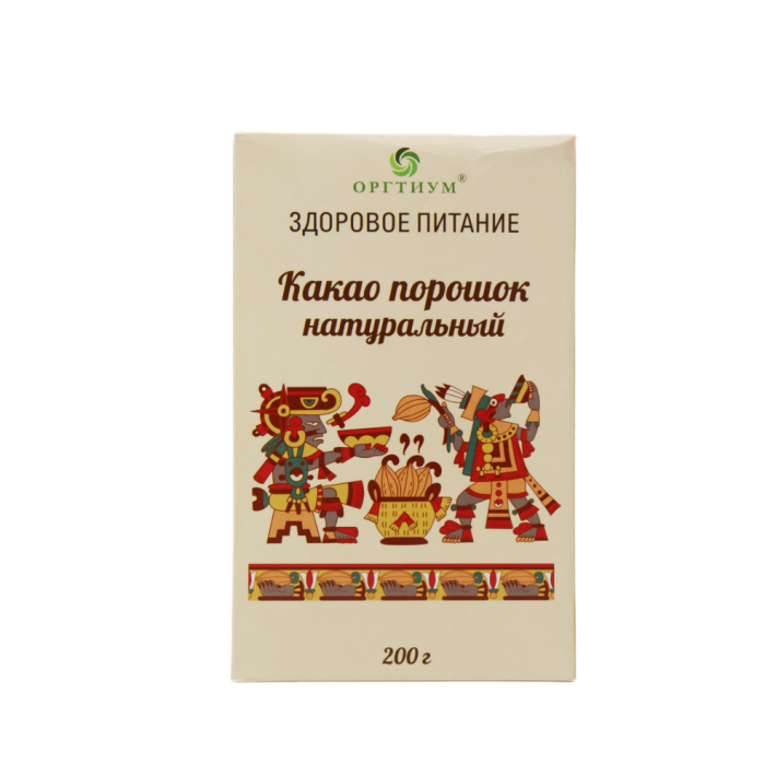 Какао порошок оргтиум натуральный альный 200 г