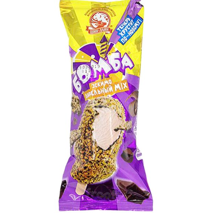 Мороженое Бомба Эскимо Вафельный Mix 90 г