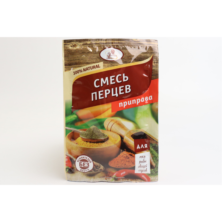 Приправа Эстетика Вкуса из смеси перцев с солью natural 15 г