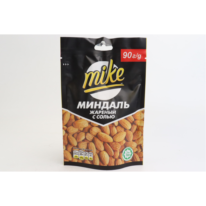 МИНДАЛЬ MIKE ЖАРЕНЫЙ С СОЛЬЮ 90ГР
