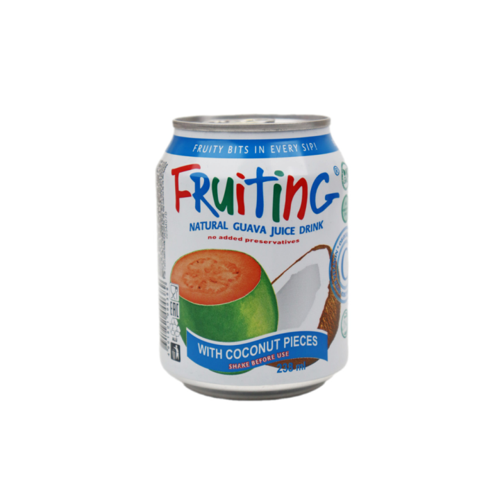 Напиток Fruiting из сока гуавы с кусочками кокоса 238 мл