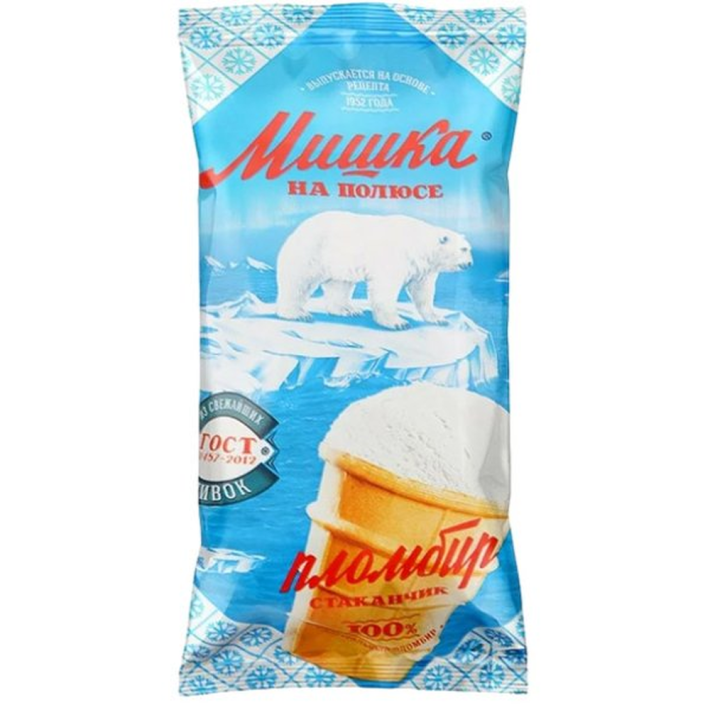 Мороженое Мишка на Полюсе Брикет 80 г