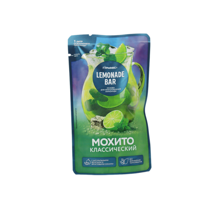 ОСНОВА ДЛЯ ЛИМОНАДА МОХИТО КЛАССИЧЕСКИЙ,ГУРМИКС, 150ГР