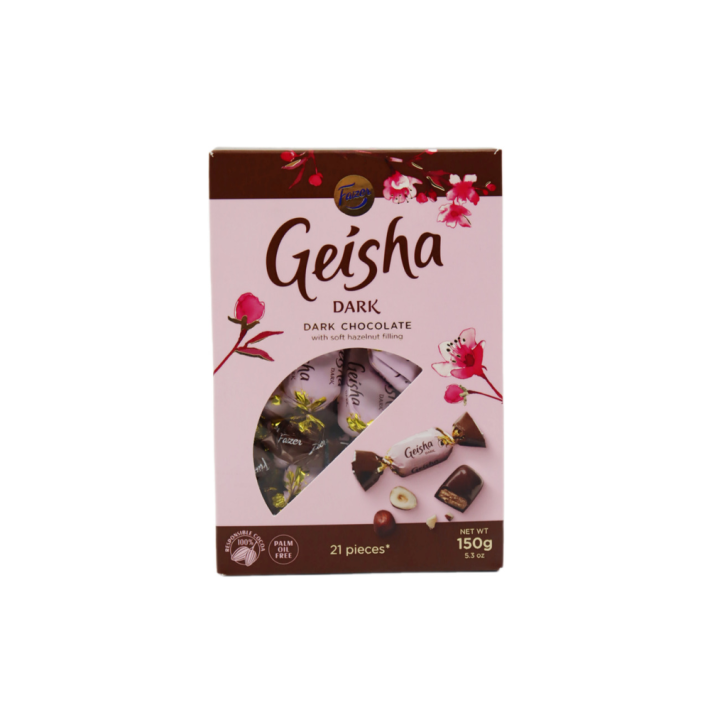 КОНФЕТЫ ШОК GEISHA ДАРК 150ГР