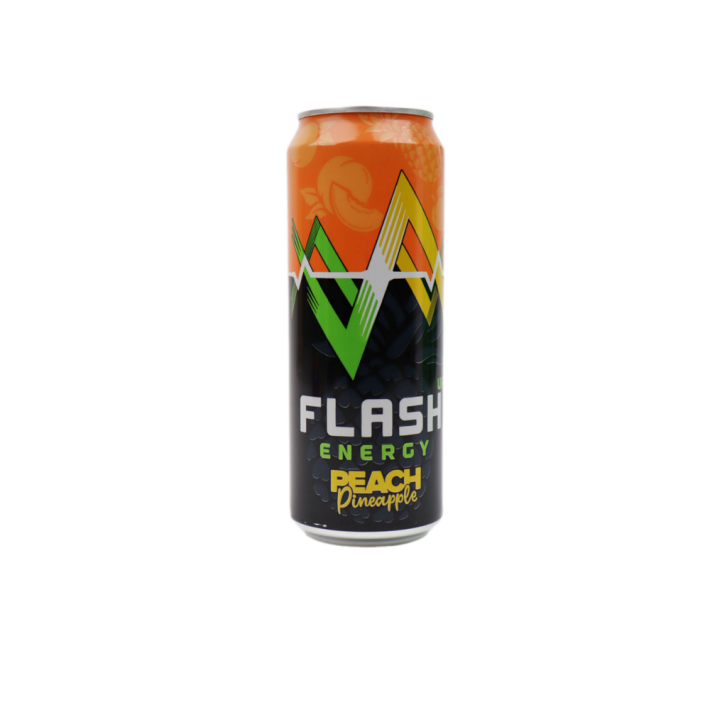 НАПИТОК ЭНЕРГТИЧЕСКИЙ FLASH UP ENERGY PEACH PINEAPPLE 0,45Л Ж/Б