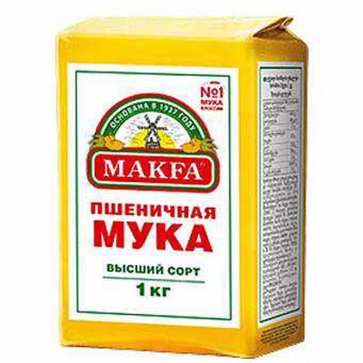 Мука Makfa обогащенная 1 кг
