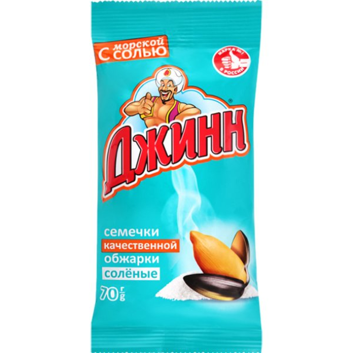 Семечки Джинн с Морской Солью 70 г